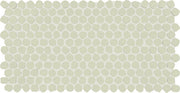Daltile Keystones 1" Organic Penny Mosaic 12" x 22" Matte Mint Ice