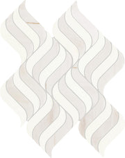 Daltile Eclessia Marble 14" x 18" Wave Polished Pacifica Blend