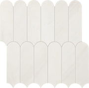 Daltile Eclessia Marble 12" x 13" Elongated Fan Polished Pacifica