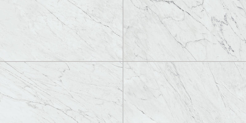 Daltile Marble Attache Lavish 32'' x 32'' Matte Diamond Carrara