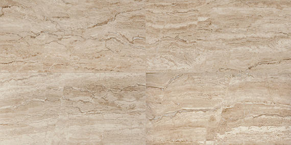 Daltile Marble Attache Lavish 24" x 48" Satin Travertine