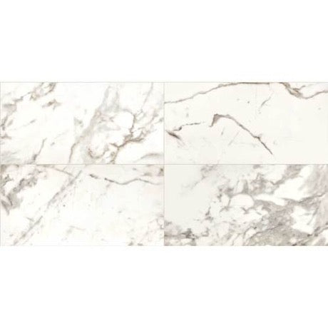 Daltile Marble Attache 32'' x 32'' Matte Calacatta