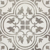 Daltile Memoir 12" x 12" Deco Petal Grey