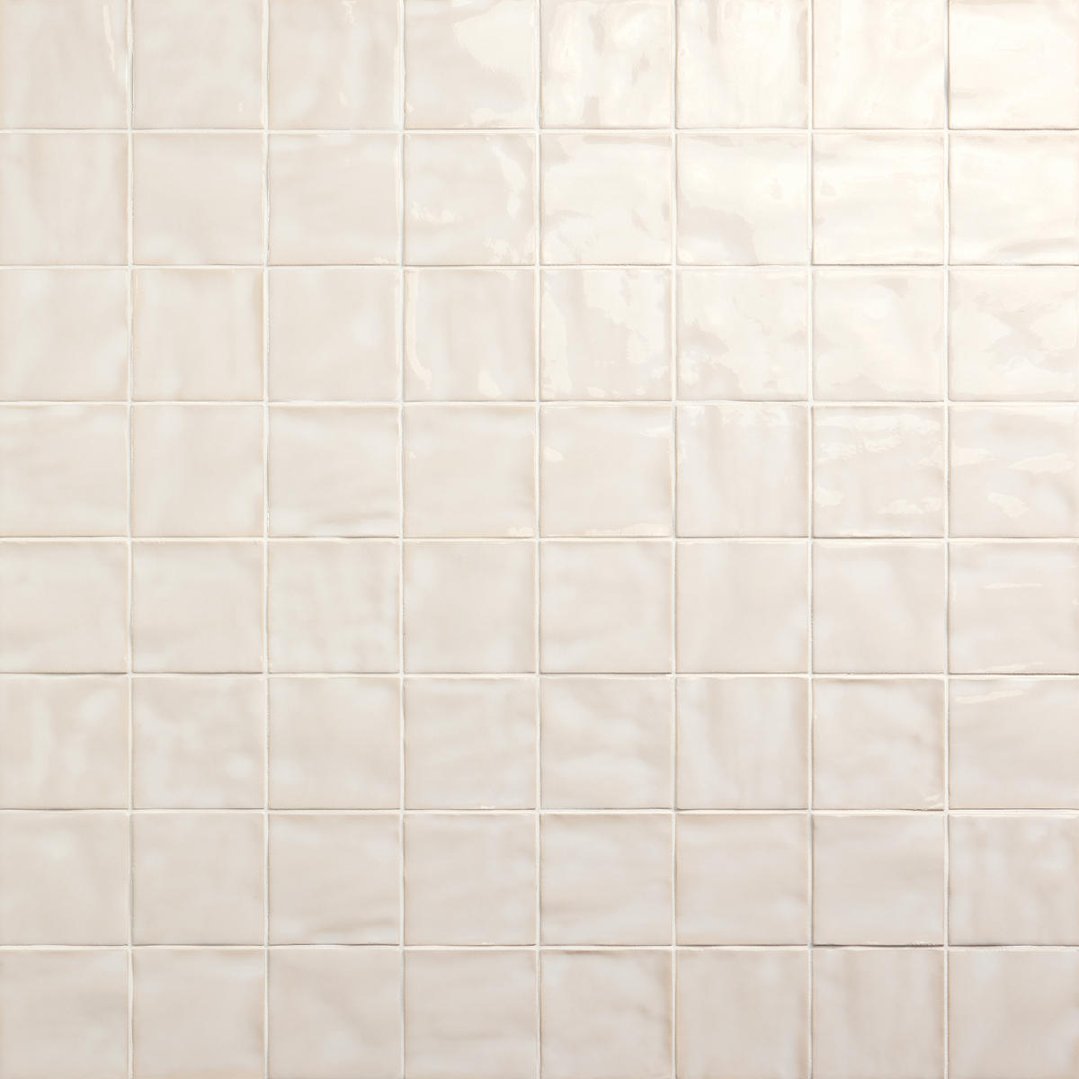 Daltile Nu Bare 4" x 4" Handcrafted Glossy Bone
