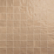 Daltile Nu Bare 4" x 4" Handcrafted Glossy Caramel
