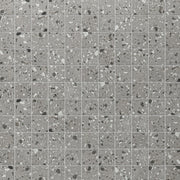 Daltile Poke 3" x 3" Straight Joint Mosaic 12" x 12" Matte Smoke Flecks