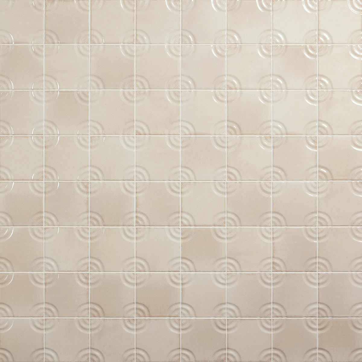 Daltile Relicca 4" x 4" Circle Glossy Unbound