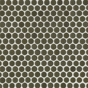 Bedrosians 360 3/4" Penny Rounds Mosaic 12" x 12" Matte Shale