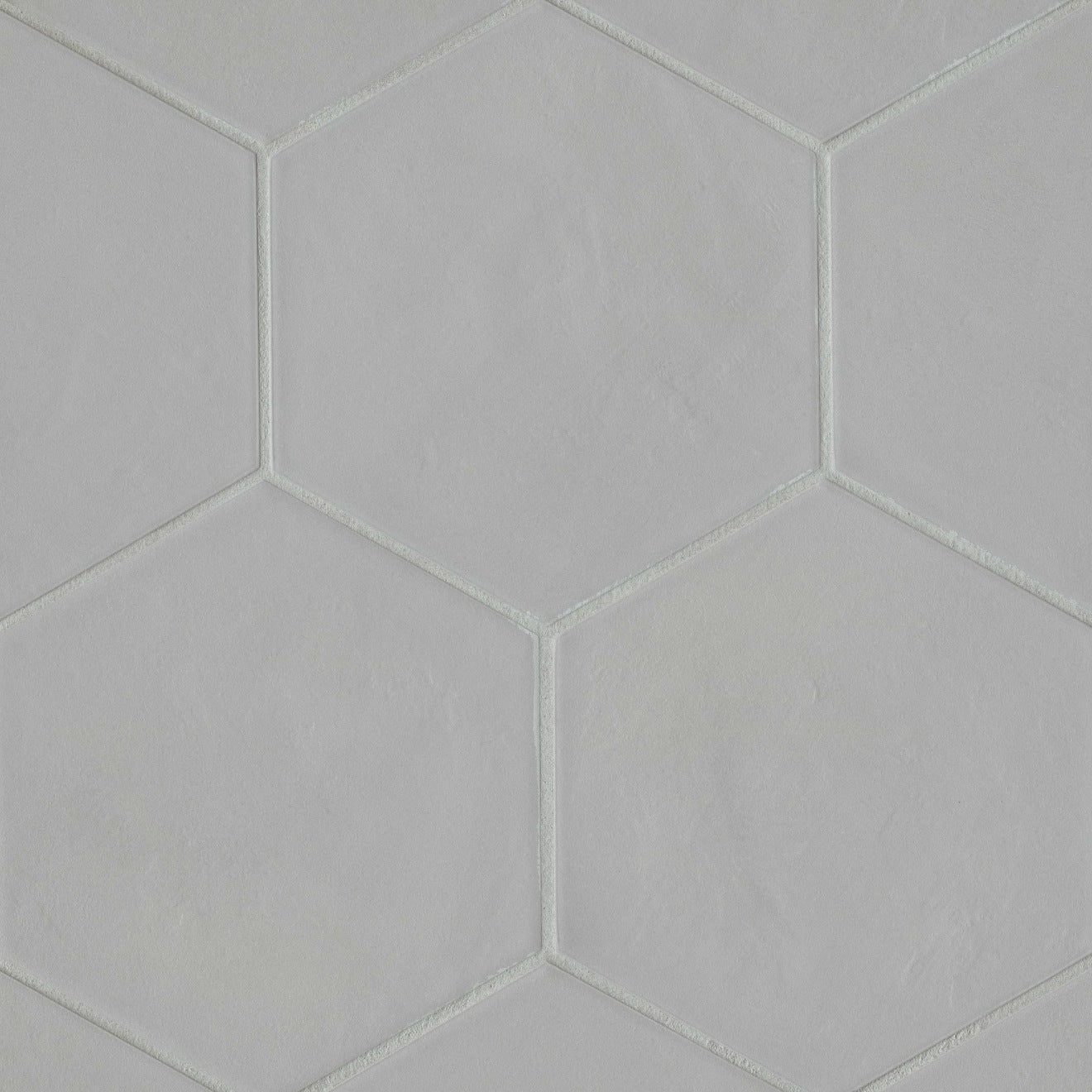 Bedrosians Allora 8.5" x 10" Hexagon Gray