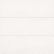 Bedrosians Donna 13" x 40" Matte Wave Deco White