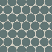 Bedrosians Makoto 10" x 10" Round Matte Arashi Blue