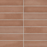 Bedrosians Makoto 2.5" x 10" Matte Umi Terracotta