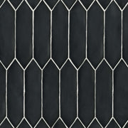 Bedrosians Reine 3" x 12" Matte Black Sea