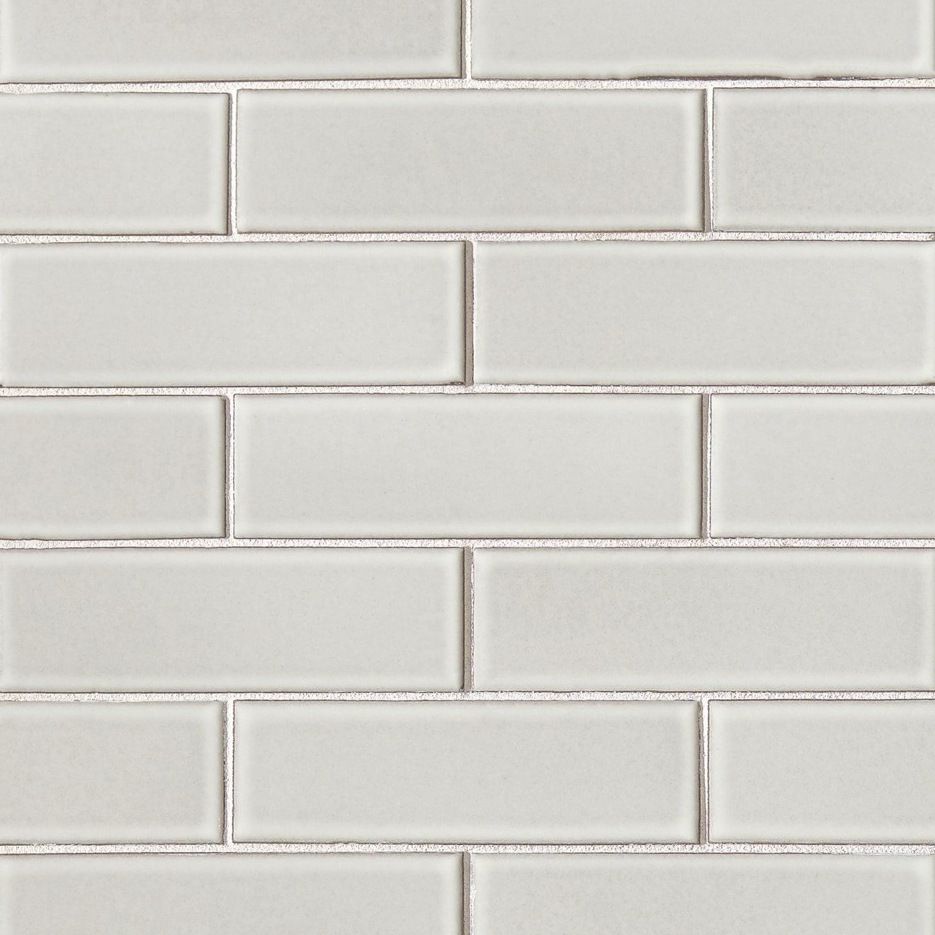 Bedrosians Zenia 2" x 6" Mosaic 11.5" x 11.25" Matte Moon