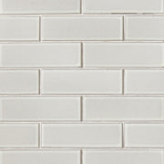 Bedrosians Zenia 2" x 6" Mosaic 11.5" x 11.25" Matte Moon