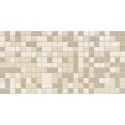 Daltile Keystones 1" x 1" Straight Joint Mosaic 12" x 24" Beach Blend