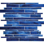 Daltile Serenade 12" x 12" Random Interlocking Memphis Blues
