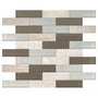 Chenille white and glass Blend