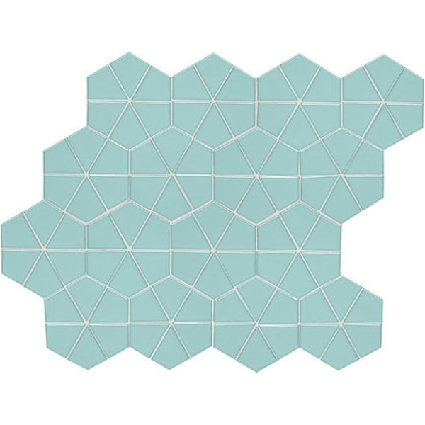 Daltile Stage Craft 6" x 6" Mosaic 12" x 15" Matte Matte Spa