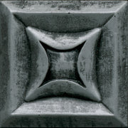 Daltile Anthology Armor 2" x 2" Deco Star Forged Steel