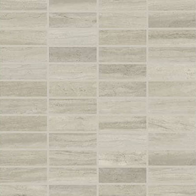 Daltile Articulo 1" x 3" Straight Joint Mosaic 12" x 12" Column Grey