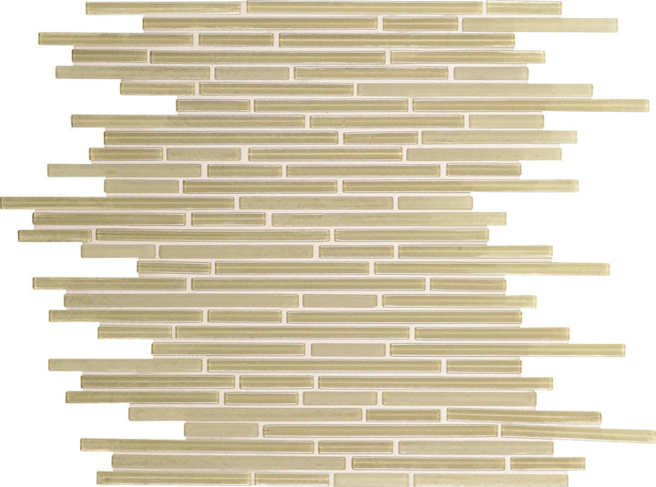 Daltile Caprice 12" x 12" Random Interlocking Creme Soda