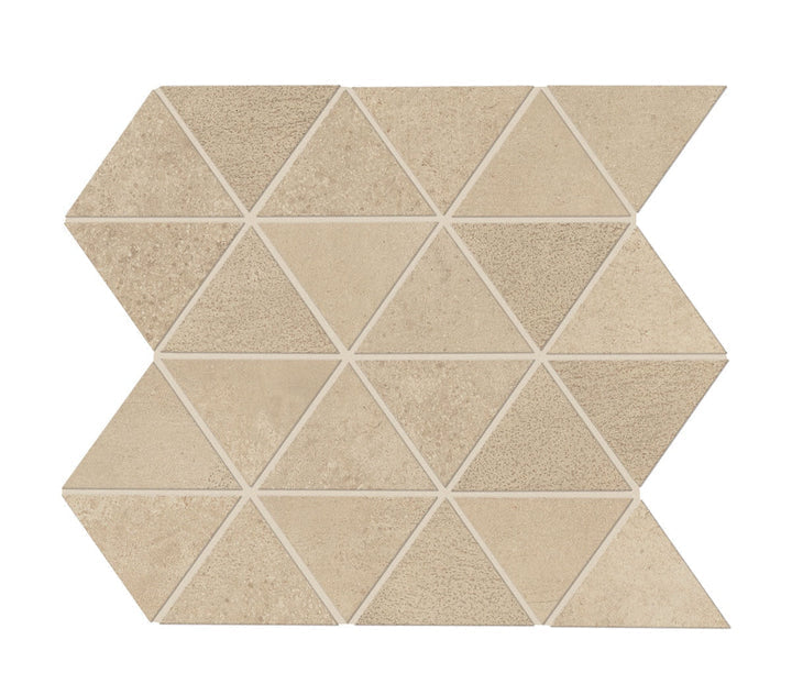 Daltile Chord 3" x 3" Mosaic 12" x 15" Allegro Beige