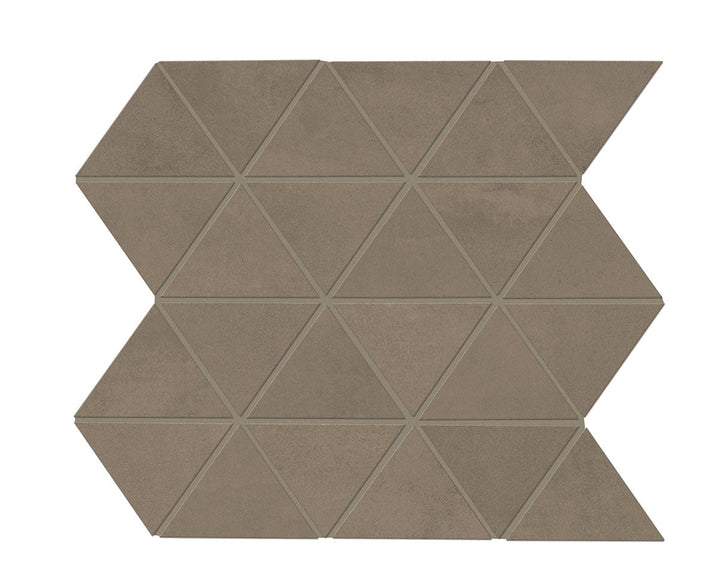 Daltile Chord 3" x 3" Mosaic 12" x 15" Rhythm Brown