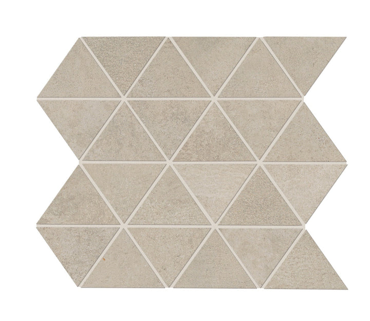 Daltile Chord 3" x 3" Mosaic 12" x 15" Canon Grey