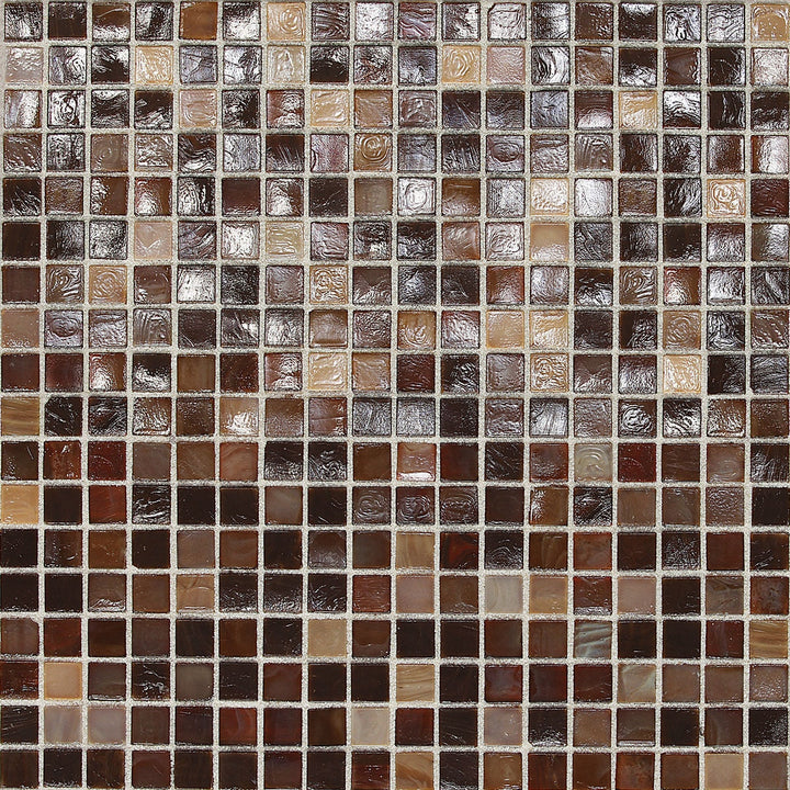 Daltile City Lights 0.5" x 0.5" Mosaic 12" x 12" Bangkok