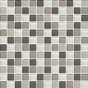 Daltile Color Wave 1" x 1" Mosaic 12" x 12" Cashmere