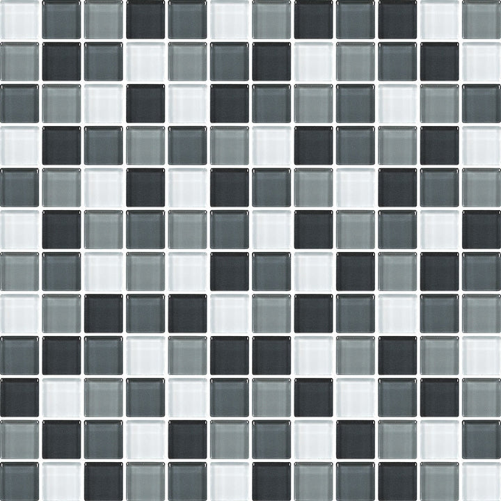 Daltile Color Wave 1" x 1" Mosaic 12" x 12" Evening Mixer