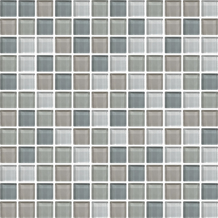 Daltile Color Wave 1" x 1" Mosaic 12" x 12" Willow Water Bl