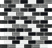 Daltile Color Wave 2" x 1" Mosaic 13" x 14" Evening Mixer
