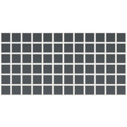 Daltile Color Wheel Mosaic 2" x 2" Straight Joint Mosaic 12" x 24" Matte Matte Chalkboard