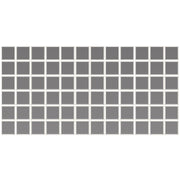 Daltile Color Wheel Mosaic 2" x 2" Straight Joint Mosaic 12" x 24" Matte Matte Suede Gray