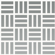 Daltile Color Wheel Mosaic 1" x 3" Lattice Weave Mosaic 12" x 12" Matte Matte Desert Gray