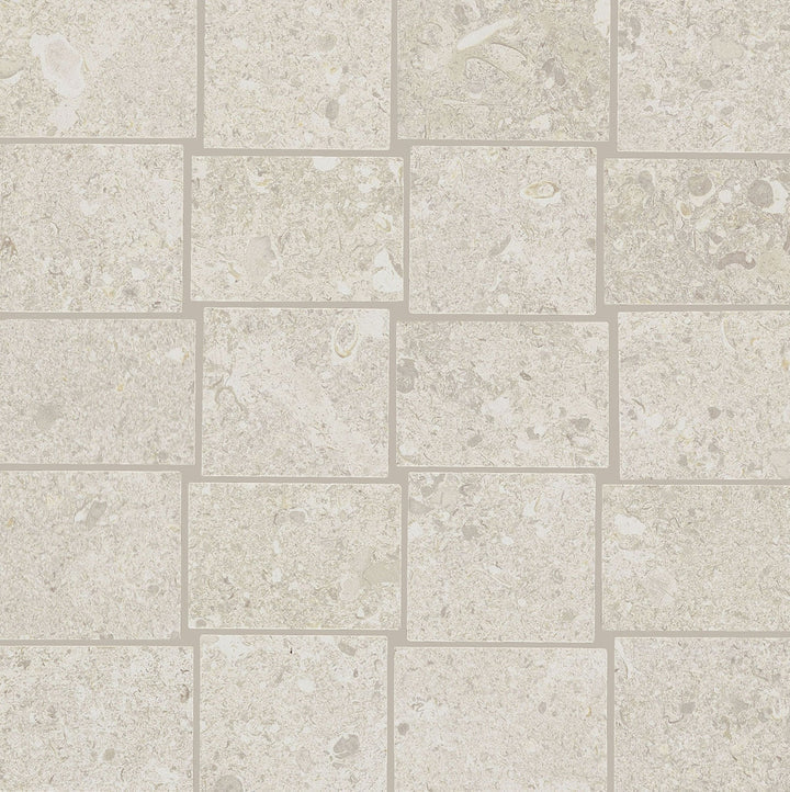 Daltile Dignitary 12" x 12" Abstract Luminary White