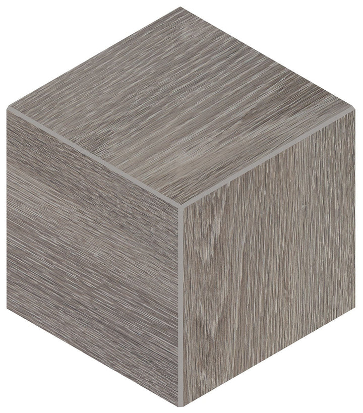 Daltile Emerson Wood 12" x 12" 3D Cube Mosaic 12" x 12" Balsam Fir