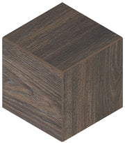 Daltile Emerson Wood 12" x 12" 3D Cube Mosaic 12" x 12" Brazilian Walnut
