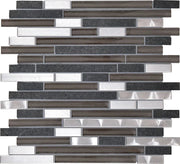 Daltile Endeavors 12" x 12" Mosaic Random Zen Blend