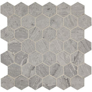 Daltile Fonte 2" Hexagon Mosaic 13" x 13" Heather Harbor