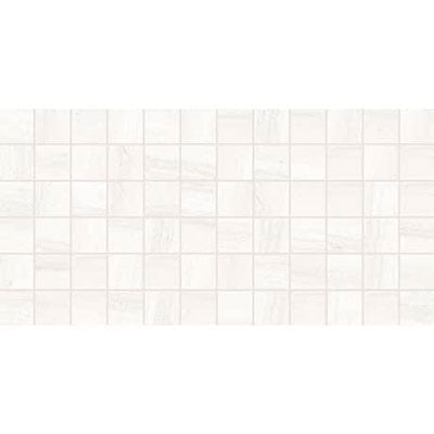 Daltile Linden Point 2" x 2" Mosaic 12" x 24" Bianco
