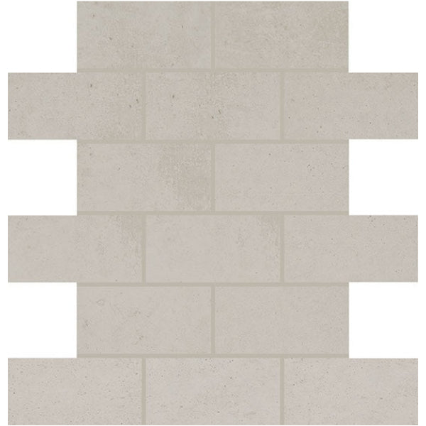 Daltile Modern Hearth 2" x 4" Brick Joint Mosaic 12" x 12" Chimney Corner