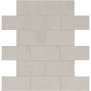 Daltile Modern Hearth 2" x 4" Brick Joint Mosaic 12" x 12" Chimney Corner