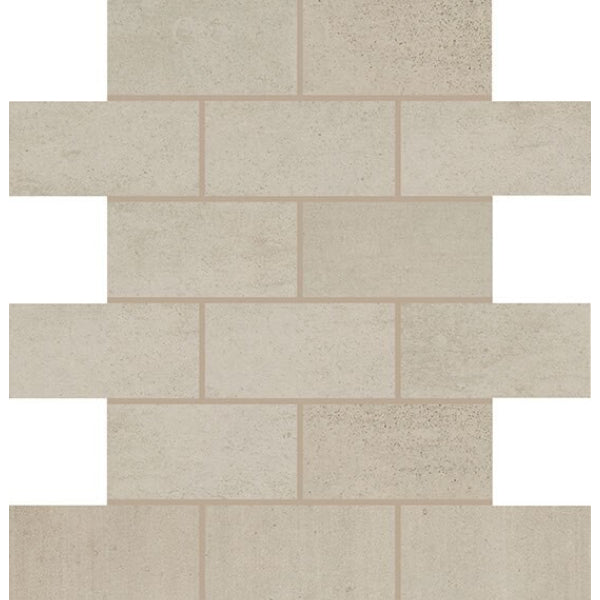 Daltile Modern Hearth 2" x 4" Brick Joint Mosaic 12" x 12" Mantel Piece