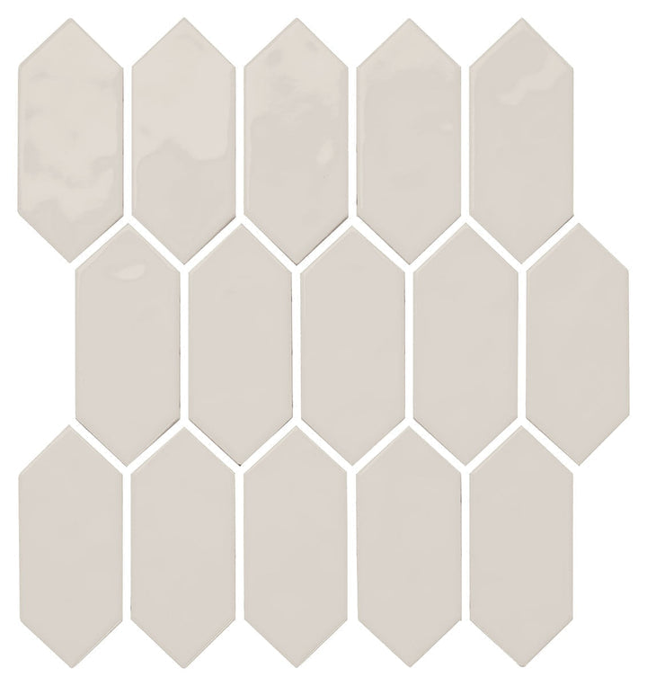Daltile Mythology 2" x 5" Picket Mosaic 11" x 12" Olympus