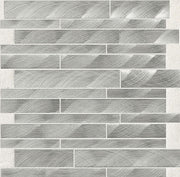 Daltile Anthology 12" x 12" Random Interlocking Steel