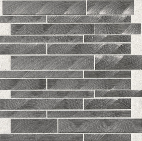Daltile Anthology 12" x 12" Random Interlocking Gunmetal