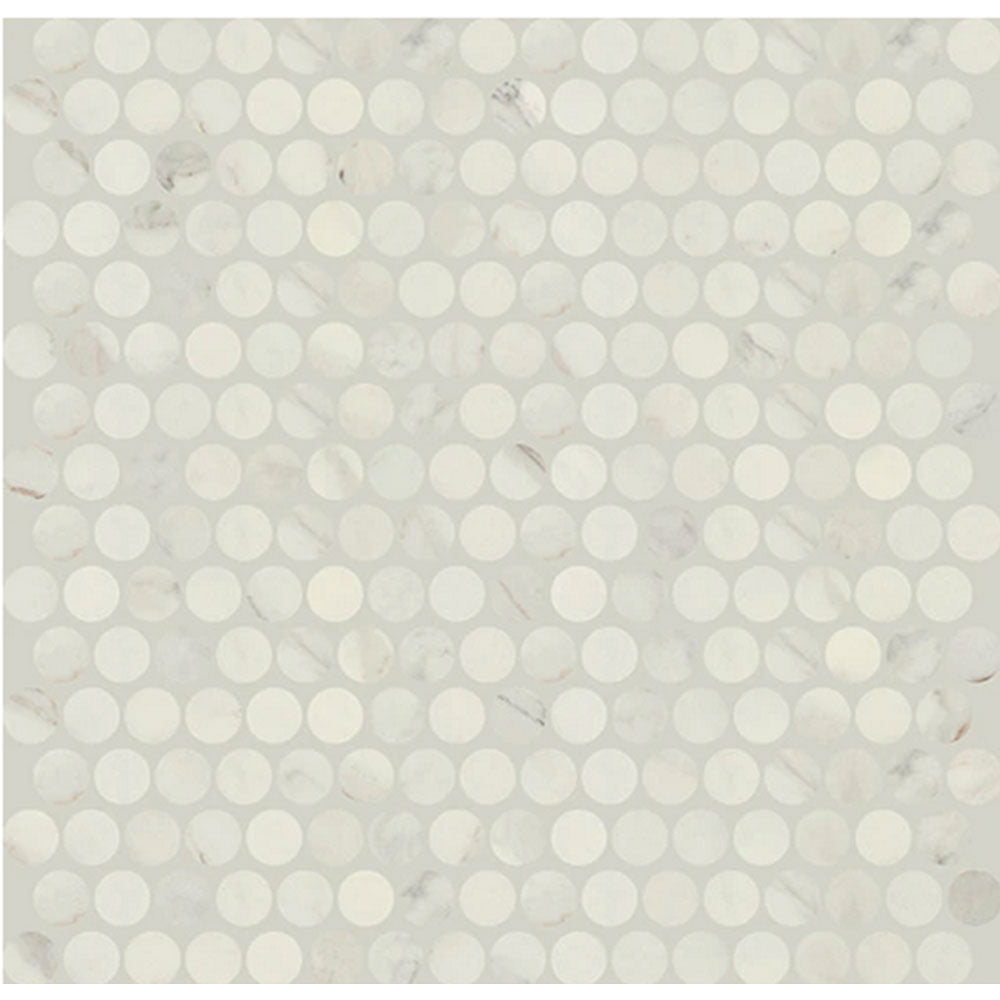 Daltile Famed 0.74" x 0.74" Penny Rounds Mosaic 11" x 13" Diamond
